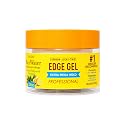 Dr. Girls Rice Water Edge Gel - Extra Mega Hold for Cornrows, Locs & Twists with Biotin, Castor Oil 3.5oz (Placenta Extracts & Pineapple)