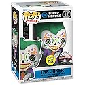 Funko POP Heroes: Dia De Los DC - Joker (Glow in The Dark), Amazon Exclusive, Multicolor, (58173)