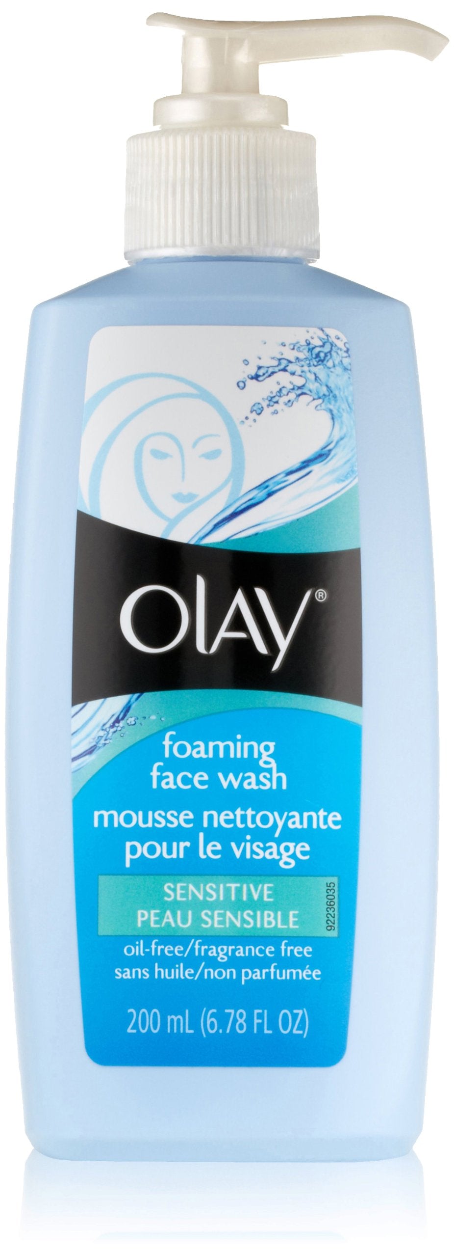 Olay Sensitive Foaming Face Wash, 6.8 fl. Fl Oz.