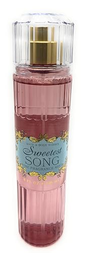 Bath and Body Works Sweetest Song Fine Fragrance Mist 8 Fluid Ounce Spray