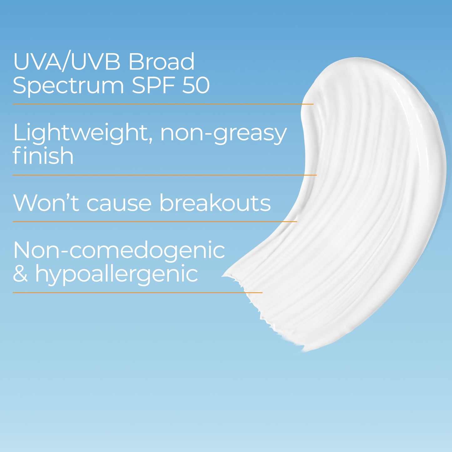 Eucerin Sun Clear Skin Face Sunscreen Lotion SPF 50 for Acne Prone and Oily Skin, Lightweight Sunscreen with Oil-Absorbing Minerals, Won't Cause