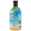 Skin Filter Beaches and Coconuts Tanning Lotion 10,000X Tanning with Anti-Orange Technology and Tattoo Protection Nourishing Ingredients