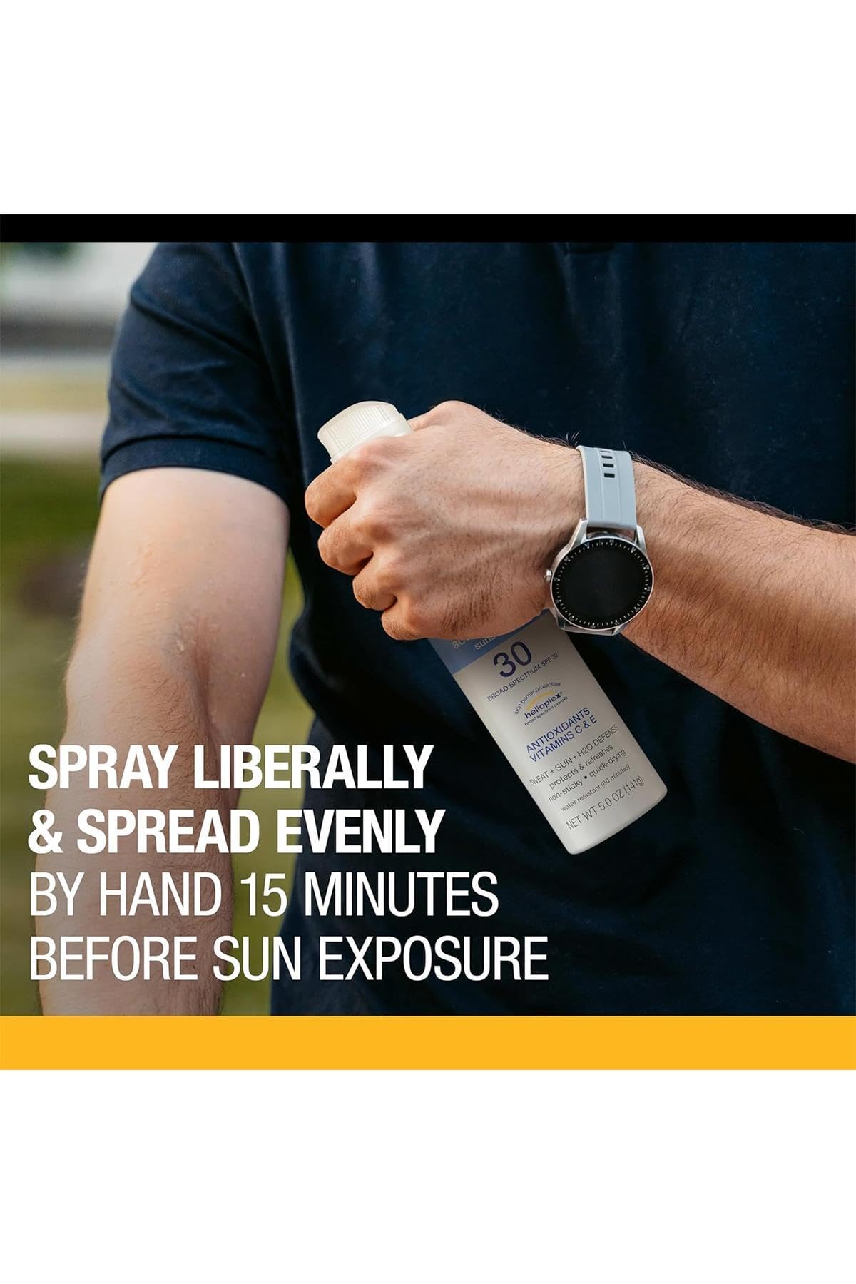 Neutrogena, Sport Body Spray 30 Spf Sunscreen, 5 Ounce
