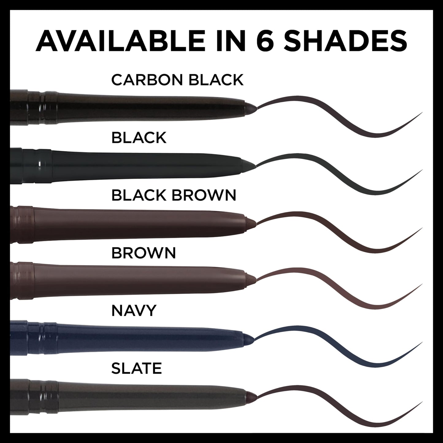 L'Oreal Paris Makeup Infallible Never Fail Original Mechanical Pencil Eyeliner with Built in Sharpener, Black, 0.008 oz., 2 Count Beauty and Personal Care L'Oreal Paris