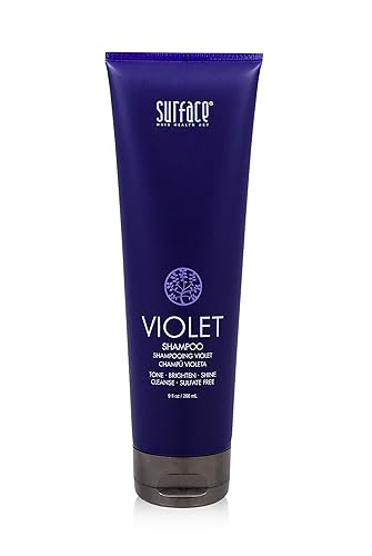 SURFACE Hair - Pure Blonde Violet Shampoo - Tones, Brightens & Protects Hair - 9 fl oz