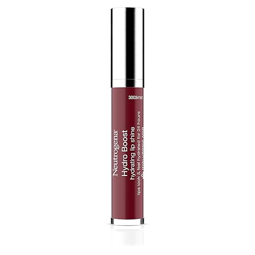 Neutrogena Hydro Boost Moisturizing Lip Gloss, Hydrating Non-Stick and Non-Drying Luminous Tinted Lip Shine with Hyaluronic Acid to Soften