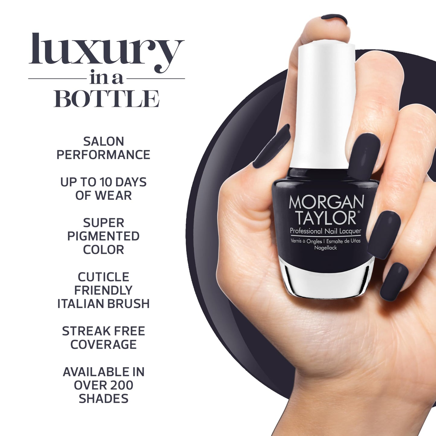 Morgan Taylor Fall Collection Living Our Life - 15ml Professional Lacquer, Vibrant, Chip-Resistant, Fast-Drying, Long-Lasting, High-Shine, Perfect Beauty & Personal Care Morgan Taylor