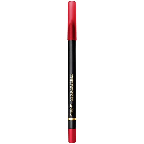 L'Oreal Paris Cosmetics Color Riche Matte Lip Liner, In-Matte-uated with You, 0.04 Ounce