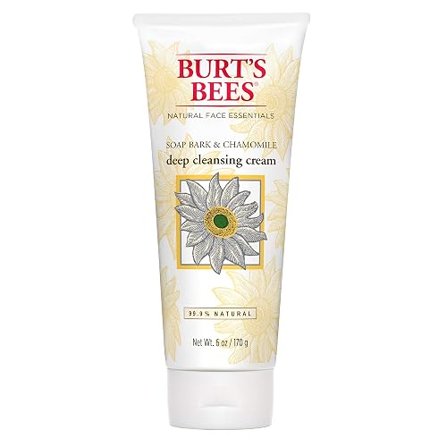 Burt's Bees Deep Cleansing Cream, Soap Bark & Chamomile 6 oz (Pack of 8) Beauty & Personal Care Burt's Bees