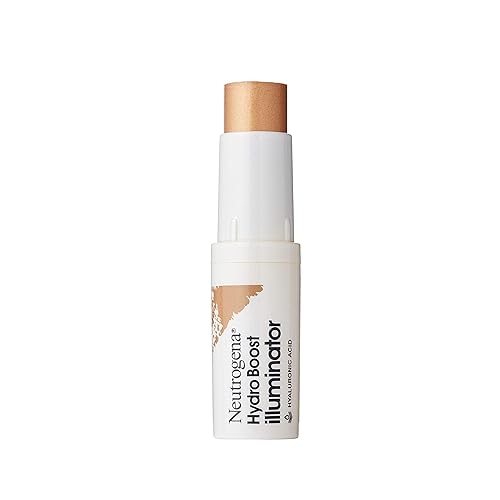 Neutrogena Hydro Boost Illuminator Makeup Stick with Hyaluronic Acid, Moisturizing Highlighter to Improve & Illuminate Skin, Dermatologist-Tested