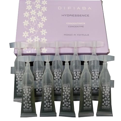 Difiaba Monoï-A Formula Concentrate Hair Serum - Ultra-Nourishing Treatment for Dry, Damaged Hair - Strengthens & Restores Shine - Non-Greasy