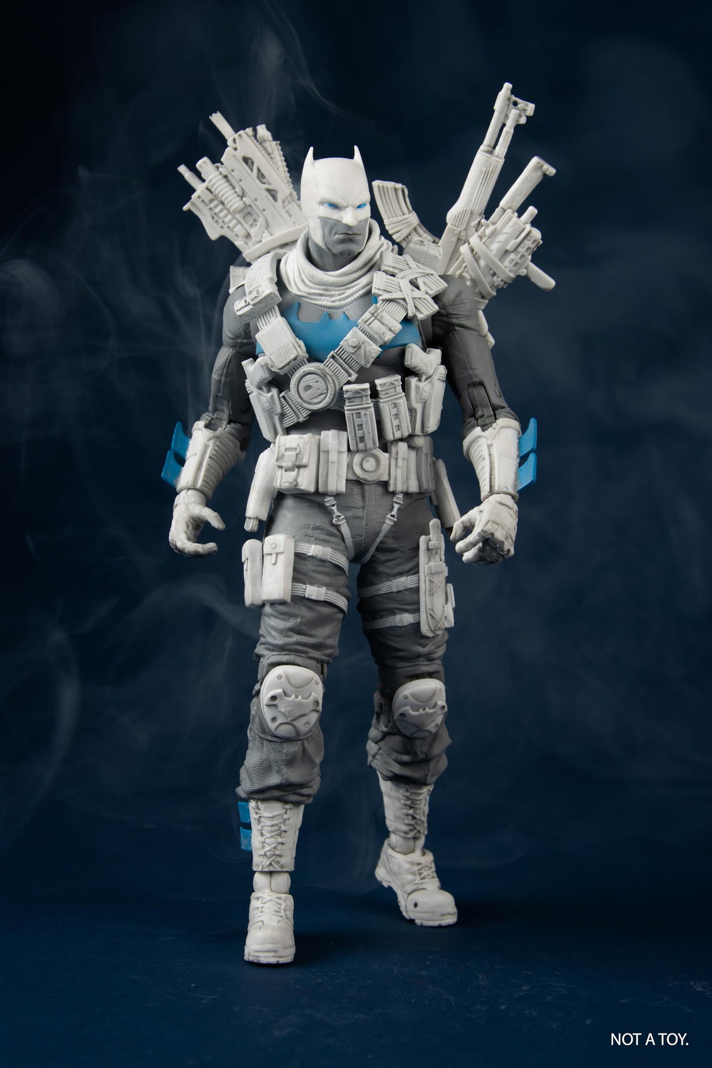 McFarlane Toys DC The Grim Knight Black and White Figure with Accent Gold Label, 7-Inch