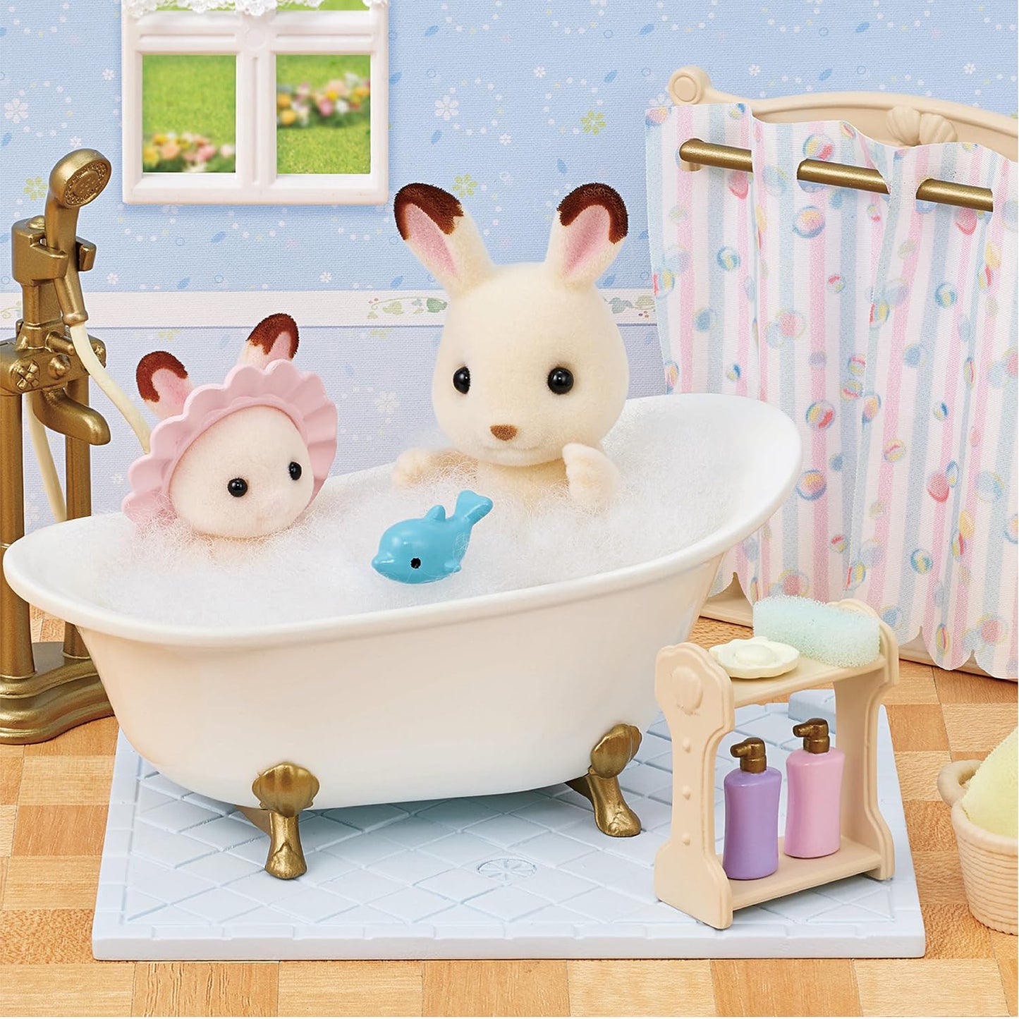Calico Critters Bath & Shower Set Multicolor