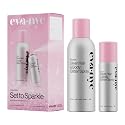 Eva NYC Kweeen Silver Hair and Body Glitter Spray Set - Original Ultra Shimmery Glitter, New Look - Adds Shine + Non-Sticky - Quick Drying Spray