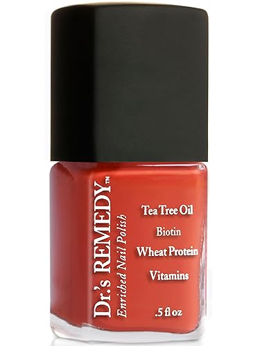 Dr’s Remedy Enriched Nail Polish: Non Toxic, All Natural, and Organic - Doctor Formulated: Strengthens, Restores, Heals, and Protects '24-Free'