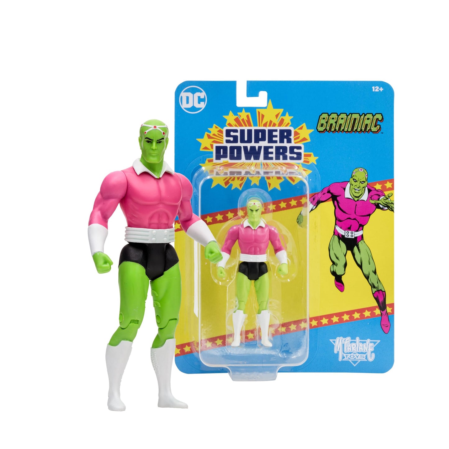 McFarlane Toys - DC Super Powers Brainiac 4.5in, Action Figure