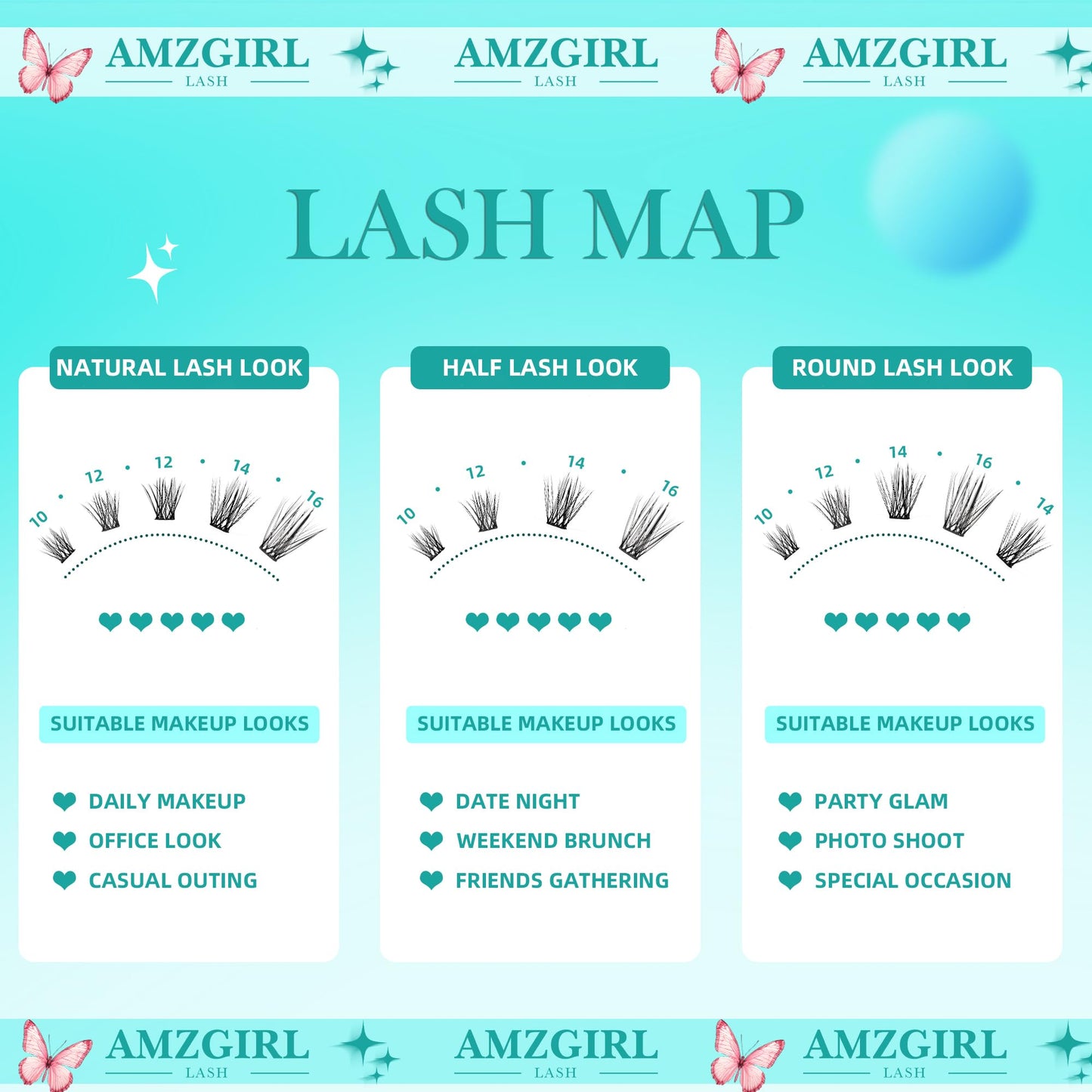 Manga Lash Clusters Fairy Eyelash Extension DIY 168pcs C Curl Anime Lashes Extensions Wispy Eyelashes Cluster with Thin Band Individual Lashes False Beauty and Personal Care AMZGIRL LASH