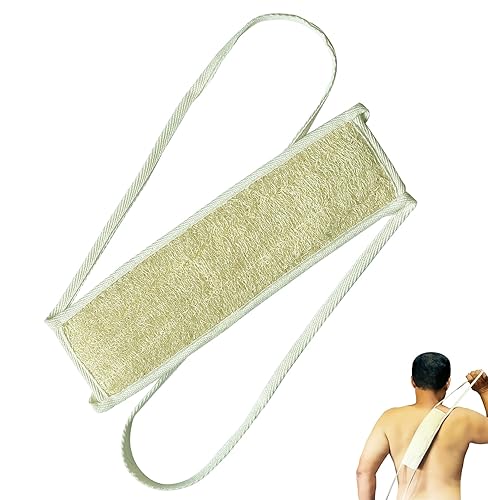 Plai Na Natural Loofah 2 Layers Back Scrubber Sponge Body for Shower Back Exfoliator Exfoliating Scrubber Deep Clean