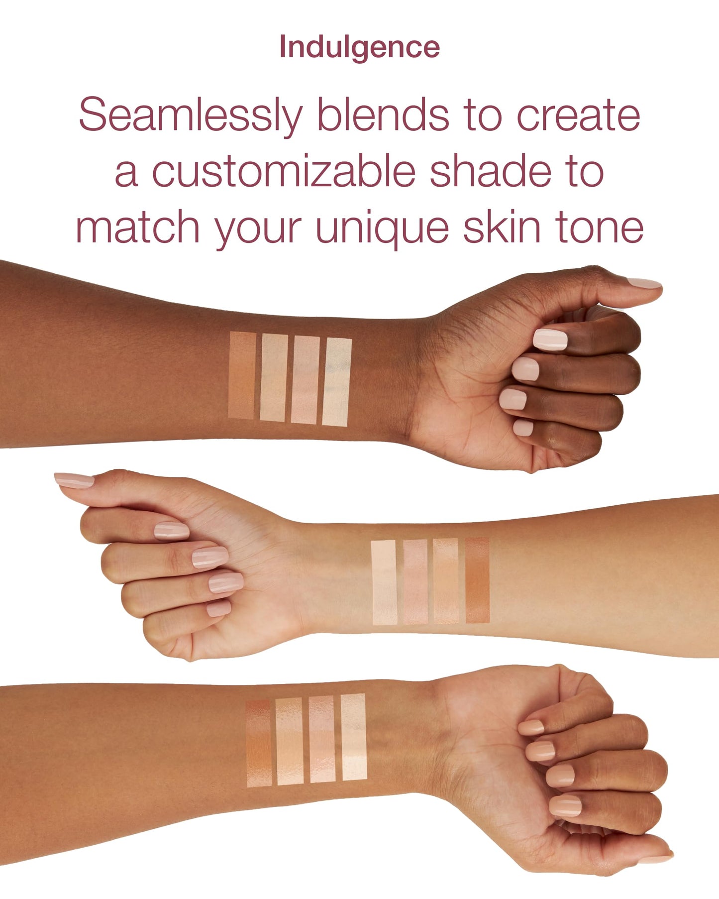 Mineral Fusion Makeup Cream Concealer Eye Palette Quad - 4 Light to Neutral Shades - Indulgence - Blemish Concealer & Under Eye Brightener -