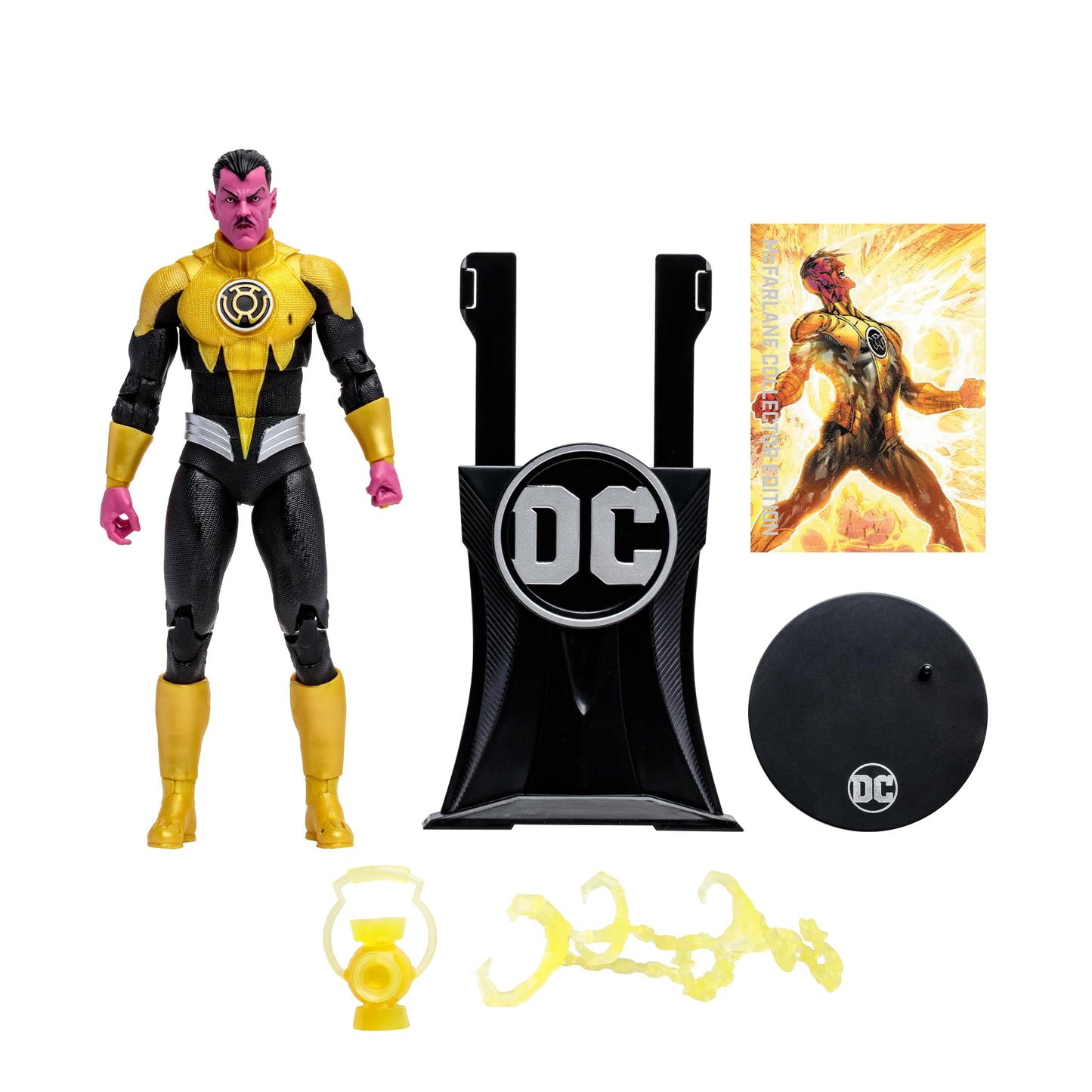 McFarlane Collector Edition #6 - DC Multiverse - Sinestro (Sinestro Corps Wars) 7in Figure (Style May Vary)