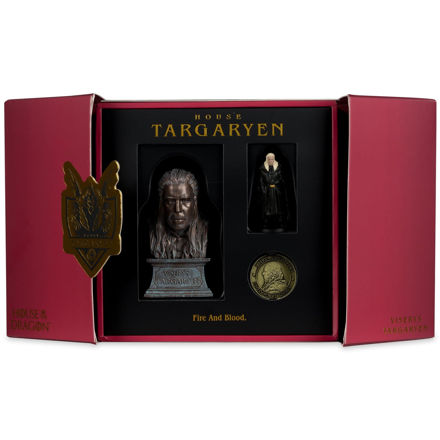 McFarlane Toys - House of The Dragon Viserys Targaryen Collector Box