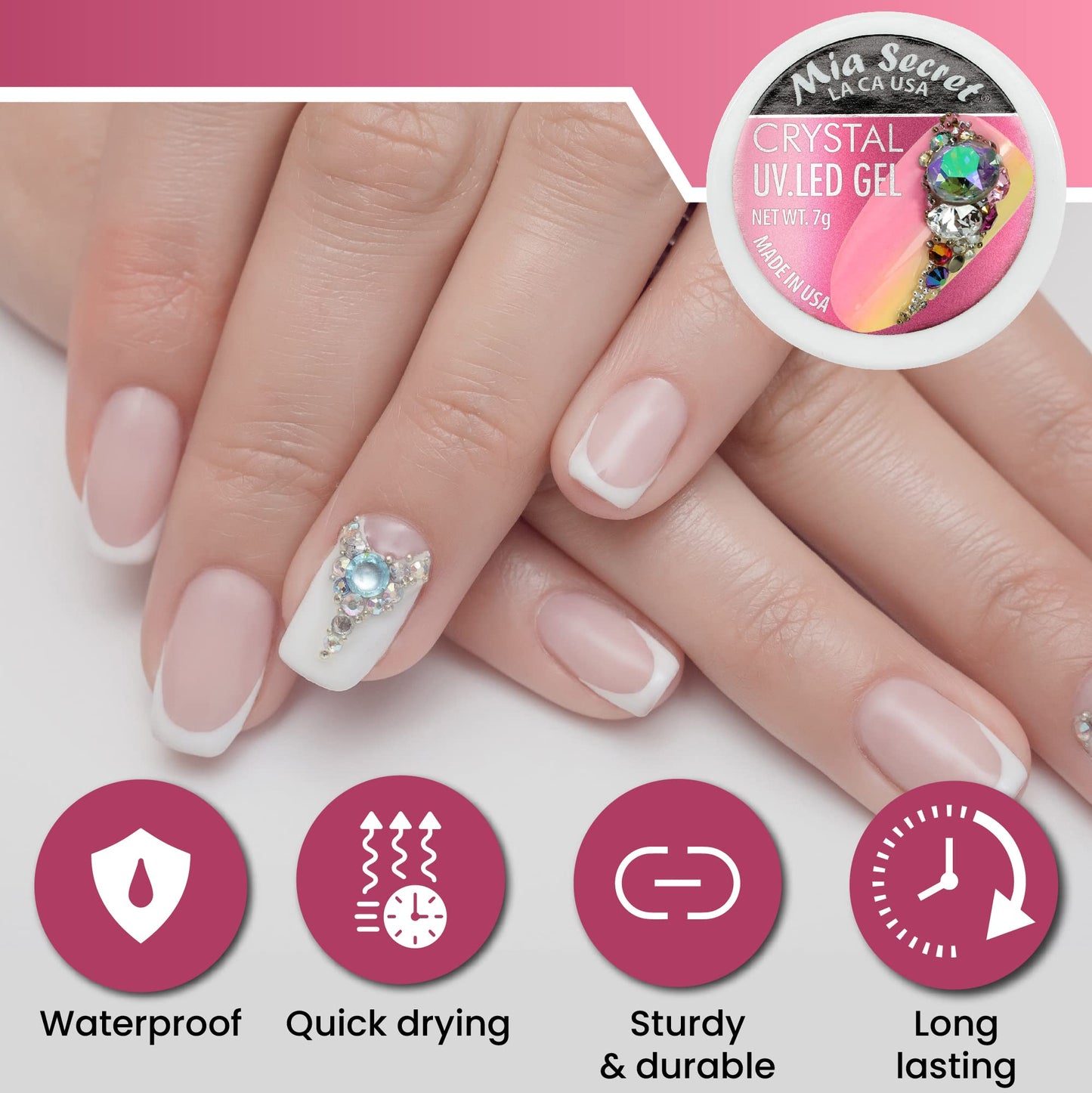 MIA SECRET - Crystal UV/LED Gel 5g.