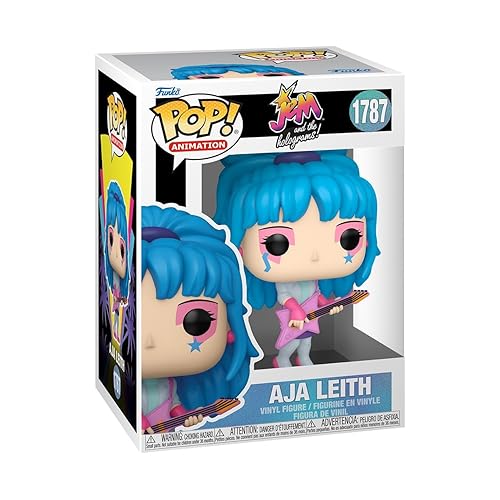 Funko Pop Animation: Jem and The Holograms - Aja Leith - Jem and The Holograms - Collectable Vinyl Figure - Gift Idea - Official Merchandise - Toys…