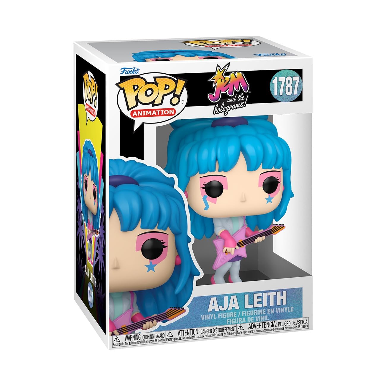 Funko Pop Animation: Jem and The Holograms - Aja Leith - Jem and The Holograms - Collectable Vinyl Figure - Gift Idea - Official Merchandise - Toys…