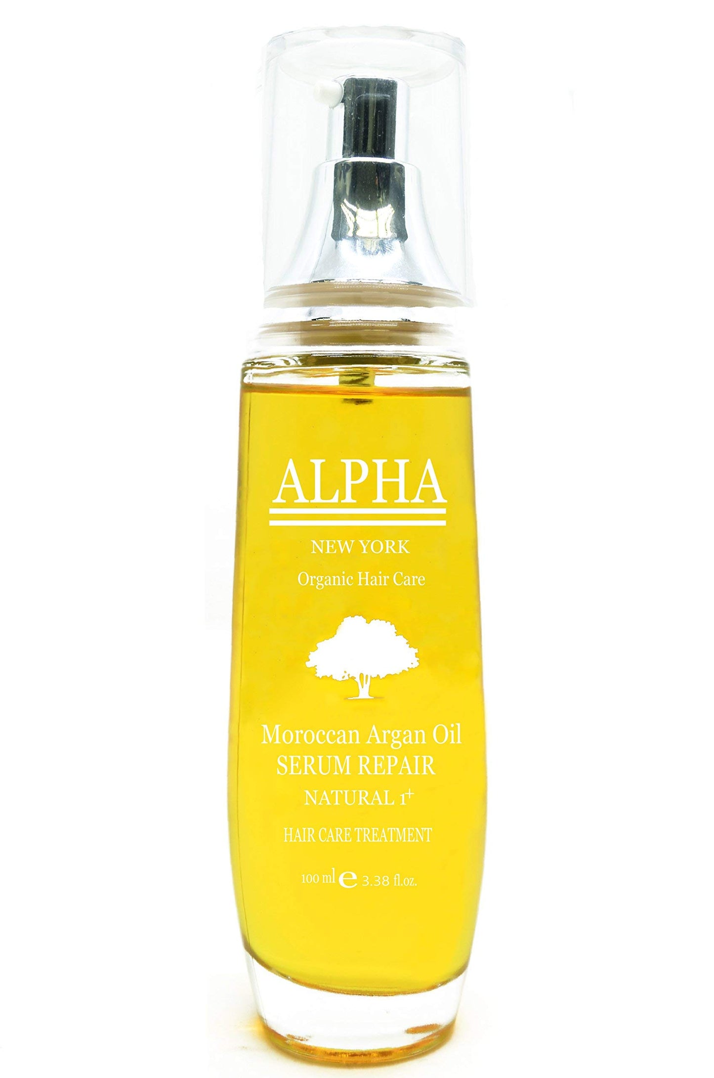 Moroccan Argan Oil Serum Organic Hair care by Alpha New York 3.38 Oz