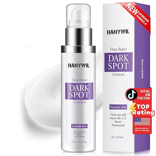 HANYWIL Dark Spot Remover for Face & Body Serum - 2% Retinol + 5% Niacinamide + Vitamin C for Face & Body, Melasma & Hyperpigmentation