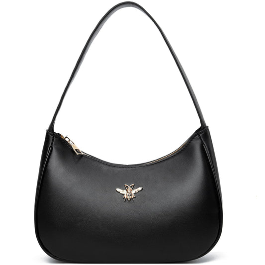 BAIKELI Crescent Shoulder Bags for Women Small Shoulder Purse Handbag Retro