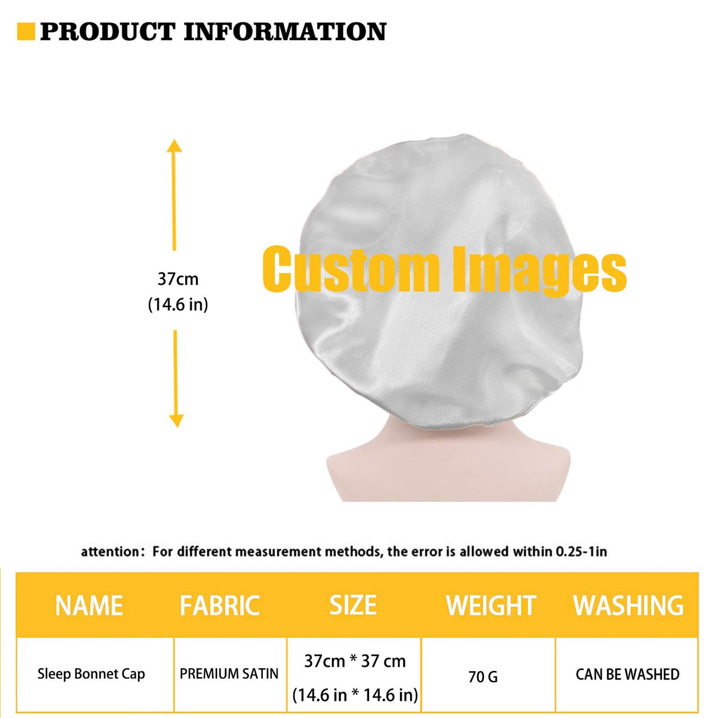 Renewold Satin Hair Bonnet for Sleeping, Sleep Cap, Elastic Comfortable Head Hair Coverings Hat Night Cap Travel Vacation Outdoor Beanie Hat Cow Print Beauty and Personal Care Renewold