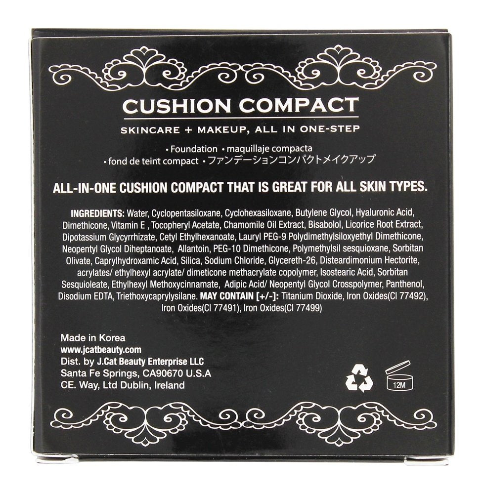 J.CAT BEAUTY Cushion Compact - Light Beige