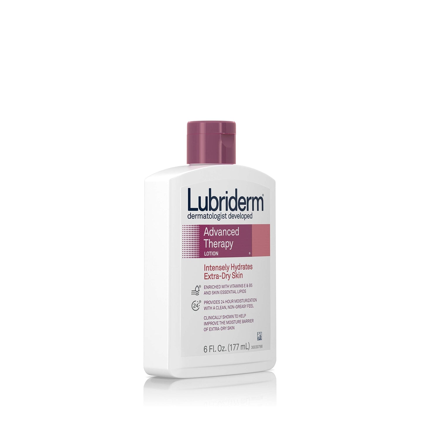 Lubriderm Advanced Therapy Moisturizing Lotion with Vitamins E and B5, Deep Hydration for Extra Dry Skin, Non-Greasy Formula, 6 fl. oz Beauty & Personal Care Lubriderm