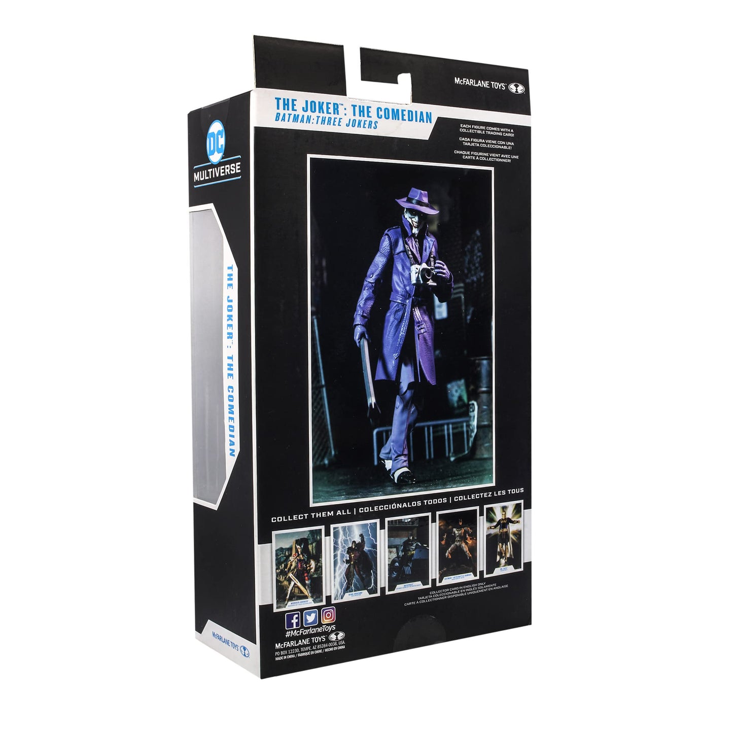 McFarlane Toys DC Multiverse The Joker: The Comedian from Batman: Three Jokers 7" Action Figure with Accessories