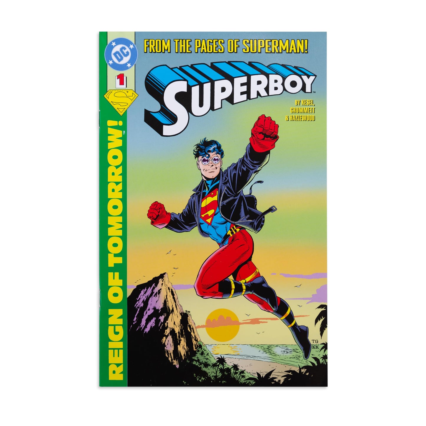 McFarlane Toys- DC Direct Page Punchers Superboy (Superboy #1) 7in Figure with Comic