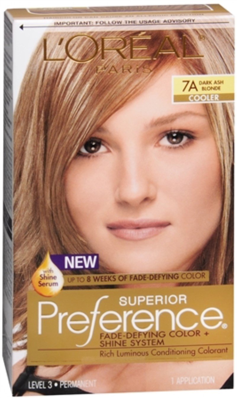 L'Oreal Superior Preference - 7A Dark Ash Blonde (Cooler) 1 Each (Pack of 11)