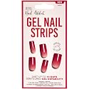 Ardell Nail Addict Semi Cured Gel Nail Strips - Rouge Red, Long-Lasting Wraps, Easy to Apply Nail Stickers, Cures with UV/LED Lamp, 16 Strips, Nails Beauty & Personal Care Ardell