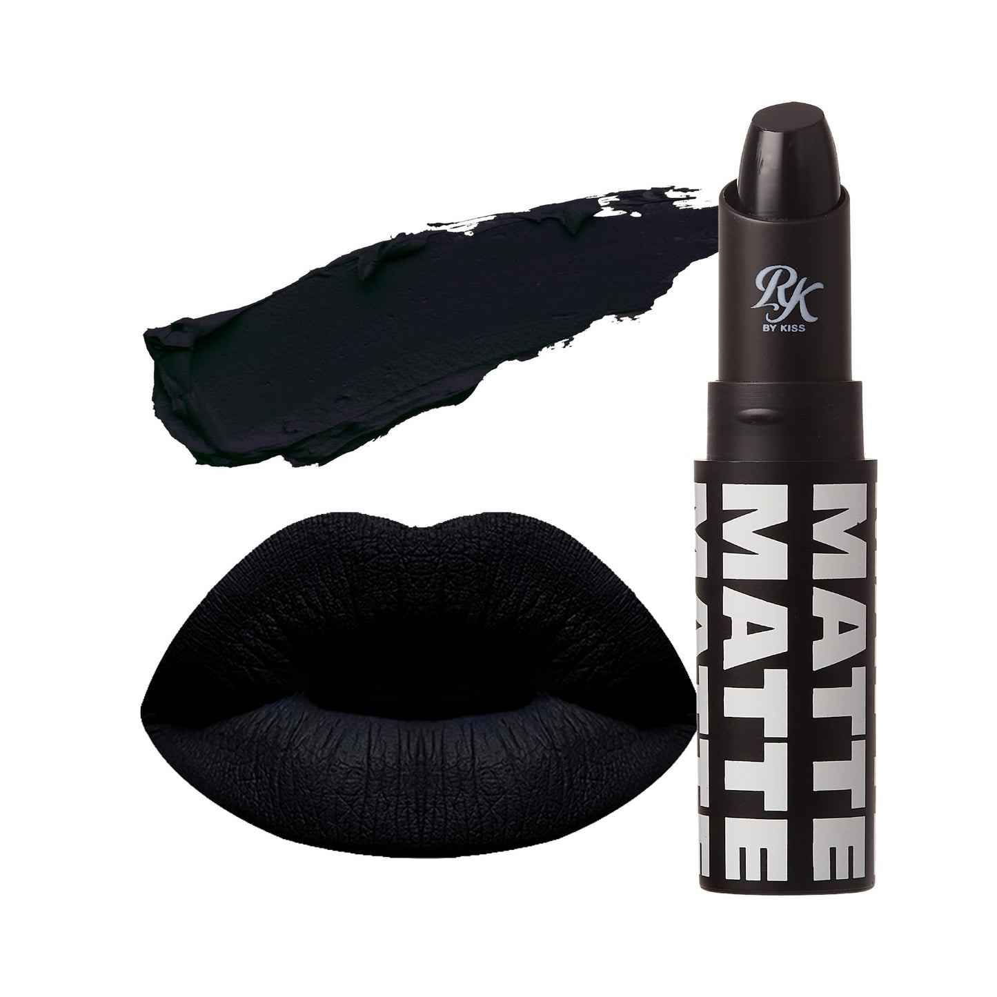 Ruby Kisses Ultra Matte Super Rich Lipstick 3.5g/0.12oz (RMLS14 BLACKISM)