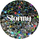 Gray Polyester Glitter | Craft Glitter | Glitter for Arts & Crafts | Tumblers | Cosmetics | Nails | Epoxy Resin Art | Slime | DIY | Body Glitter | 1