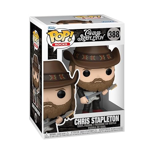 Funko POP! Rocks: Chris Stapleton - Collectable Vinyl Figure - Gift Idea - Official Merchandise - for Kids & Adults - Music Fans - Model Figure…