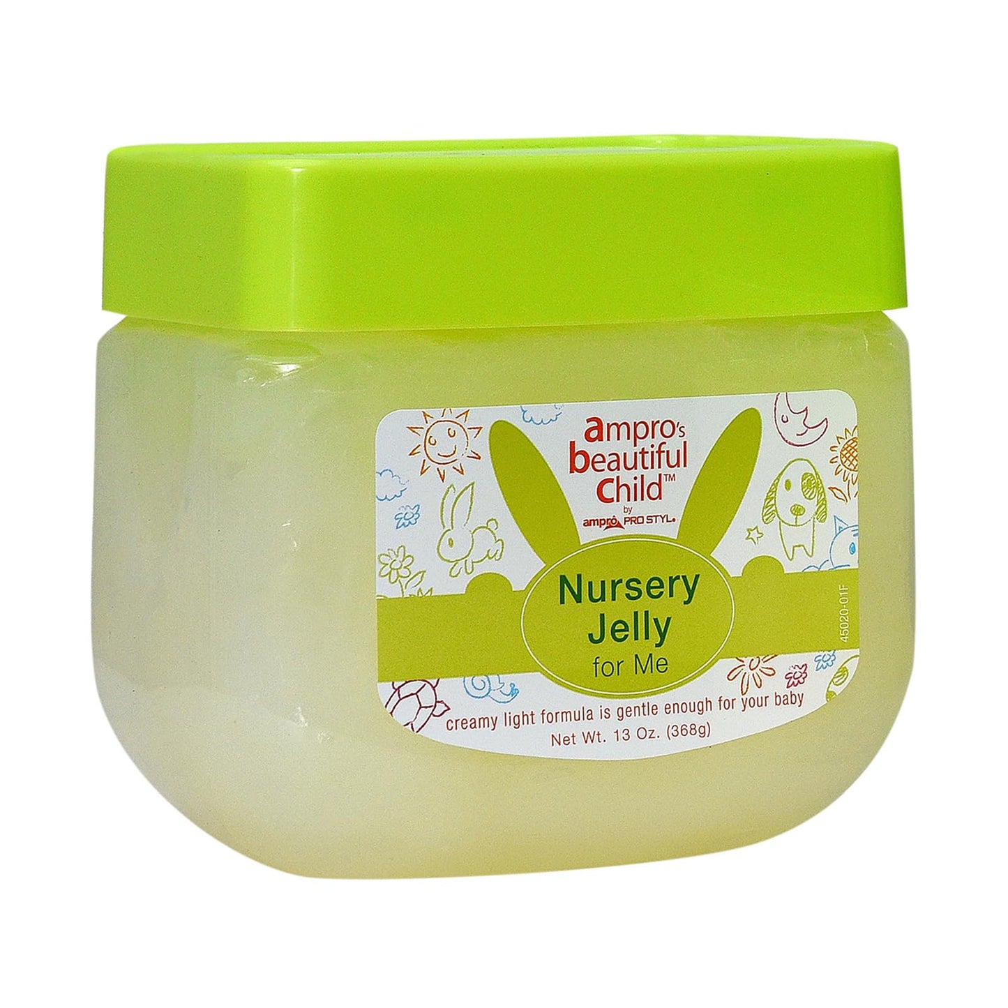AmPro Beautiful Child Nursery Jelly - 100 Percent White Petroleum - Soft and Light Conditioner Formulation is Delicate on Baby's Hair and Skin