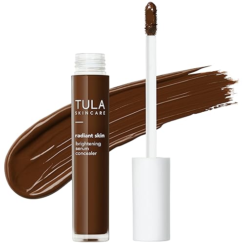 TULA Skin Care Radiant Skin Brightening Serum Concealer - Conceals Dark Circles & Discoloration, Longwearing & Crease-Resistant, Brightens the