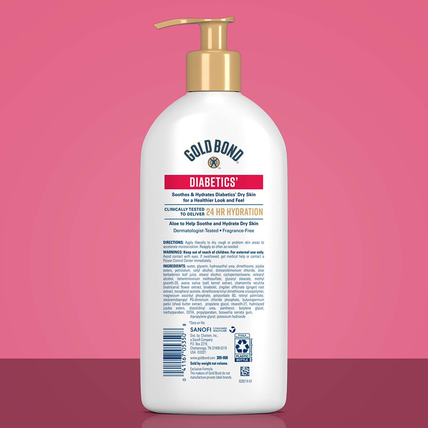 Gold Bond Ultimate Diabetics' Dry Skin Relief Hydrating Lotion - 13 oz, Pack of 4