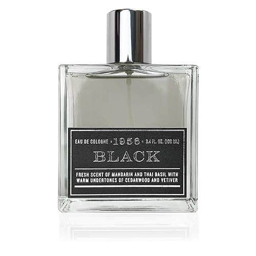 Tru Fragrance Beauty 1956 Collection Men's Cologne Spray - Black, 3.4 oz 100 ml