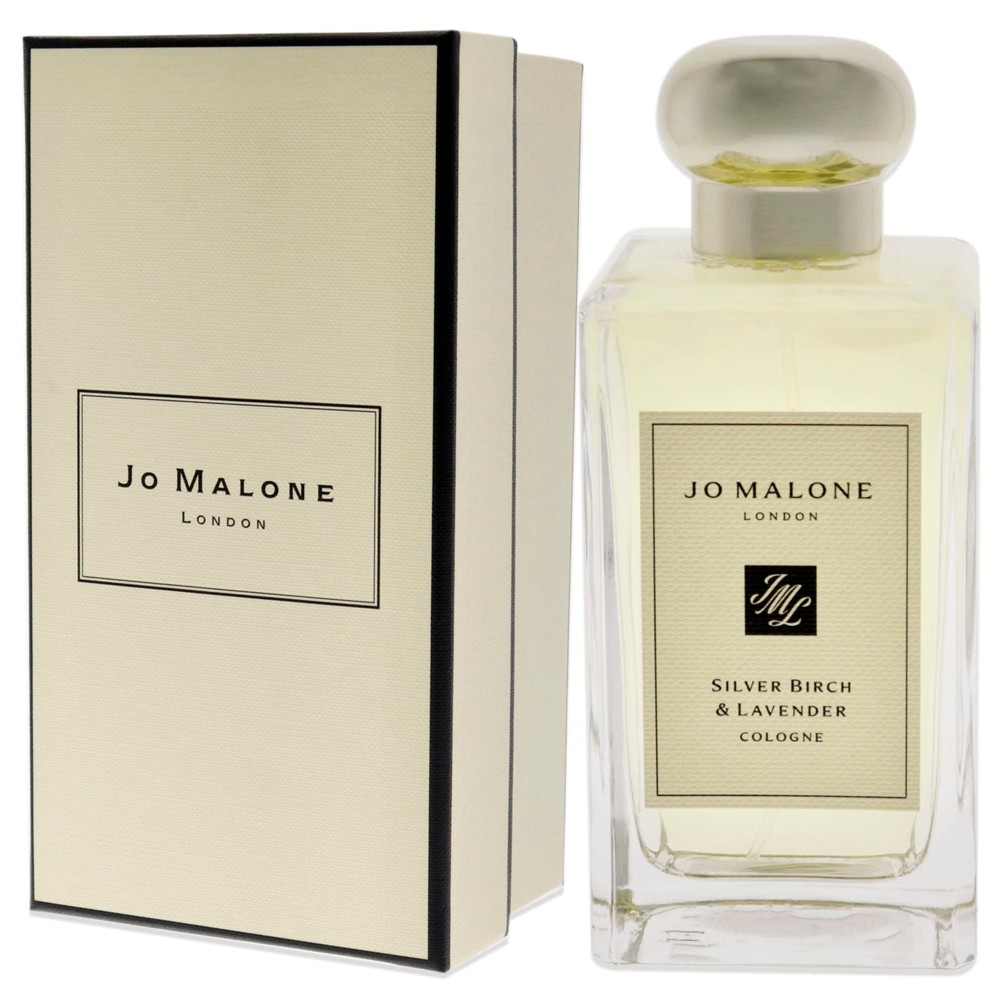 Jo Malone Silver Birch & Lavender Cologne Spray for Unisex, 3.4 Ounce