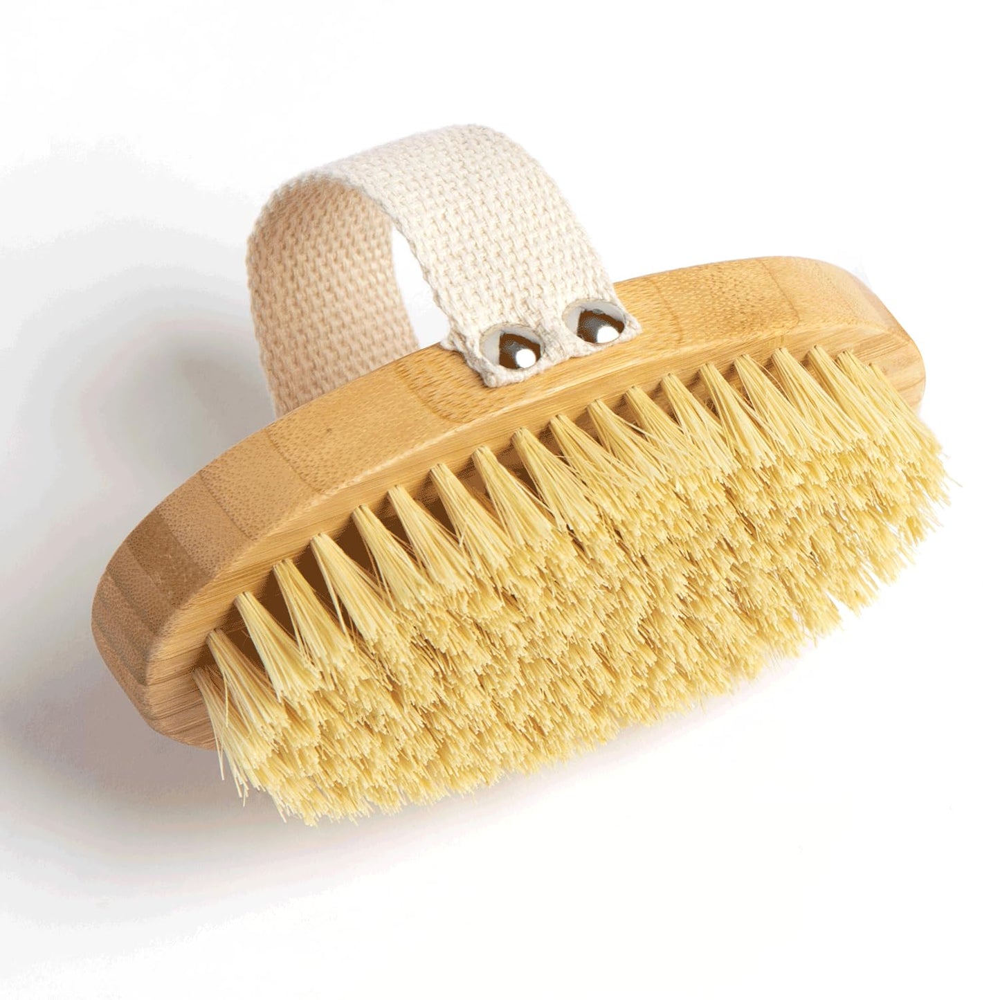 Firm Dry Brush & Shower Brush for Body - Handheld Back Scrubber Body Brush Exfoliator & Dead Skin Remover for Body Firm & Tighten Skin Improve