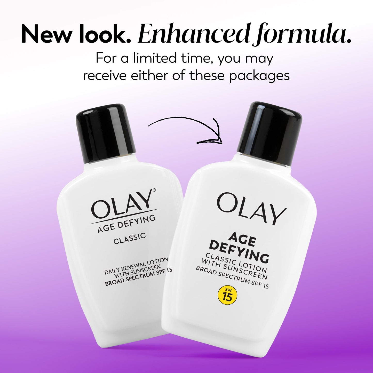 Olay Age Defying Classic Lotion SPF#15 4 Ounce with Beta Hydr (Pack of 2)