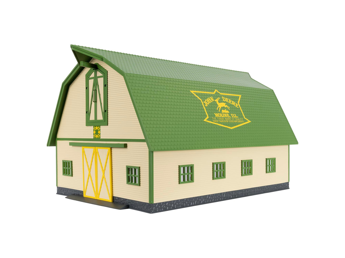 Lionel John Deere Plug Expand Play Barn with Movable Hay Crane