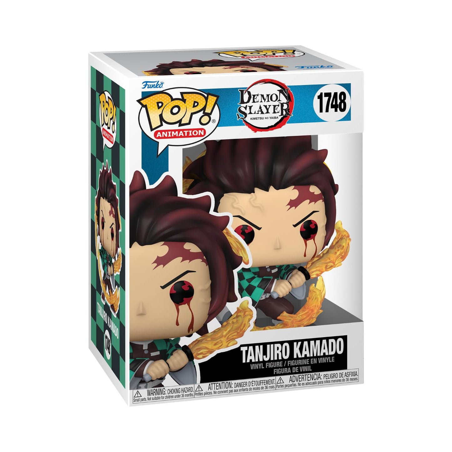 Funko POP Animation: DS - Tanjiro Kamado - (Sun Breathing) - Demon Slayer - Collectable Vinyl Figure - Gift Idea - Official Merchandise - for Kids…